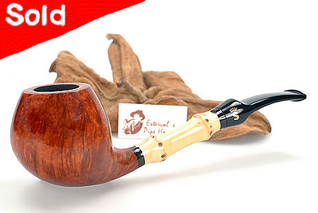 Stanwell Bamboo smooth Half-Bent Apple